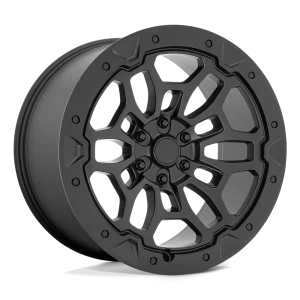 OE Creations – PR215 – Black – 20″x10″ 19mm – All weather Wheels – 215MB-215819